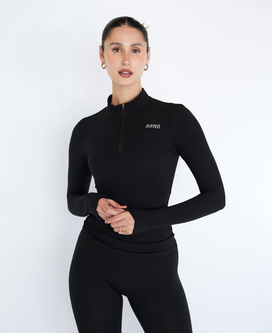 PILOT LONG SLEEVE BODY TOP / ONYX