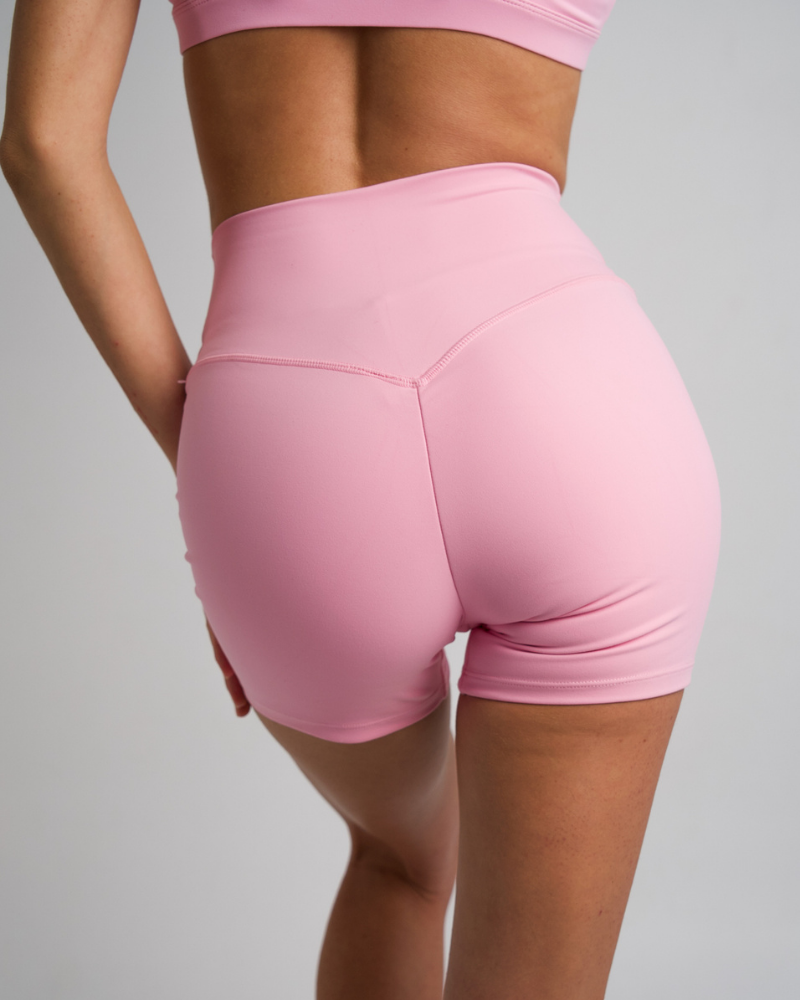 Not Your Basic Shorts 2.0 - Pink (Invisible Scrunch)